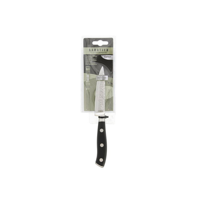Cuchillo Office Acero Inoxidable Carbon Sabatier 9 cm (6 Unidades)
