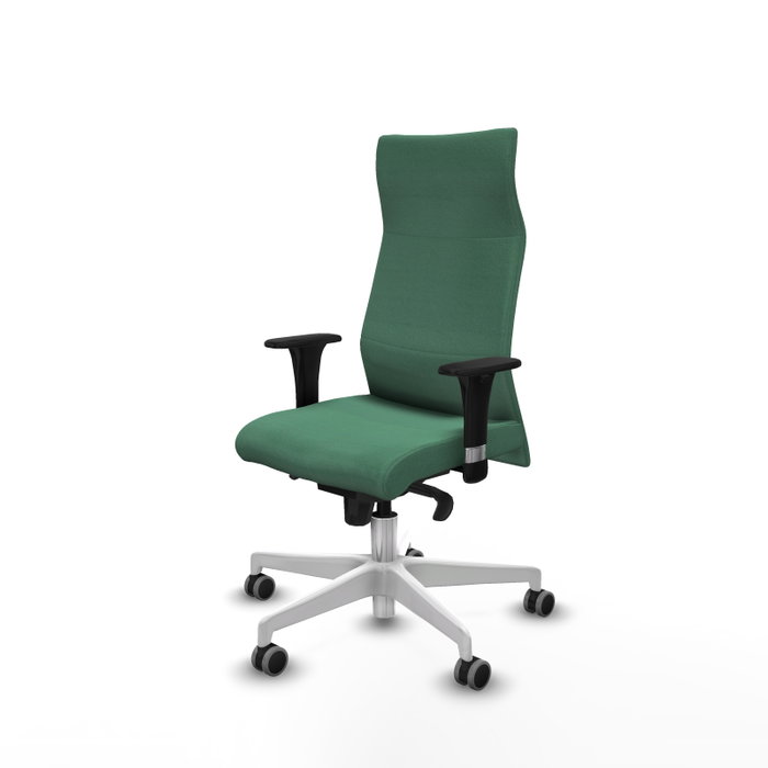 PIQUERAS Y CRESPO Sillón Albacete Verde esmeralda con mecanismo Sincro