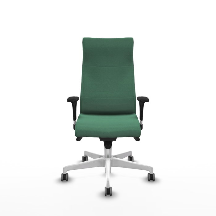 PIQUERAS Y CRESPO Sillón Albacete Verde esmeralda con mecanismo Sincro
