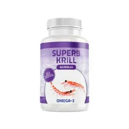 BEQUISA Superbkrill Aceite de Krill Omega-3 DHA EPA 60 Perlas para Cardiovascular y Colesterol
