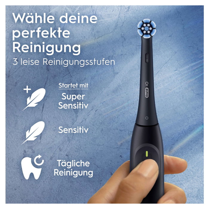 Oral-B iO Series 2 Night Black con estuche de viaje Oral-B iO Series 2 Night Black con estuche de viaje