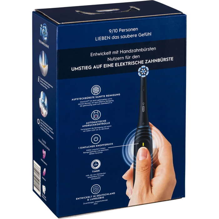 Oral-B iO Series 2 Night Black con estuche de viaje Oral-B iO Series 2 Night Black con estuche de viaje