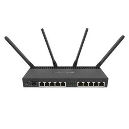 Mikrotik RB4011iGS+5HacQ2HnD-IN Router Inalámbrico Doble Banda Negro
