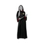 Disfraz Túnica Negra de Mago con Capucha Unisex para Adulto - Talla XL