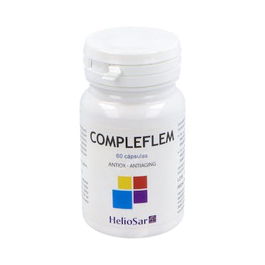 HELIOSAR Compleflem 60 Cap. Complemento Alimenticio con Hierro y Selenio para la División Celular