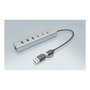 I-TEC USB-C/USB-A Charging Metal HUB 7 Port (3x USB-C, 4x USB-A)