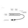 I-TEC USB-C/USB-A Charging Metal HUB 7 Port (3x USB-C, 4x USB-A)