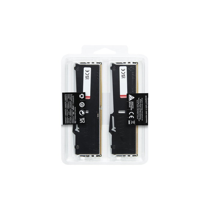 Kingston FURY Beast RGB 16 GB (2 x 8 GB) DDR5 6000 MT/s CL30 DIMM Kit