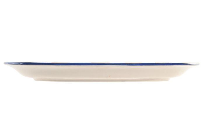 DKD Home Decor Bandeja de Gres Limón Relieve Amarillo 35x26x3,3 cm DKD Home Decor Bandeja de Gres Limón Relieve Amarillo 35x26x3,3 cm