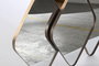 DKD Home Decor Espejo de Metal Negro 110x6x70 cm