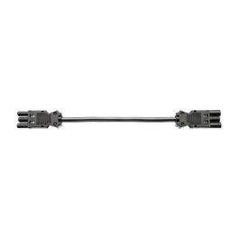 Bachmann GST18-3 Gerteverlngerung Stecker/Kupplung 0.5m Negro, H05VV-F 3G1.5, Referencia 375.0044