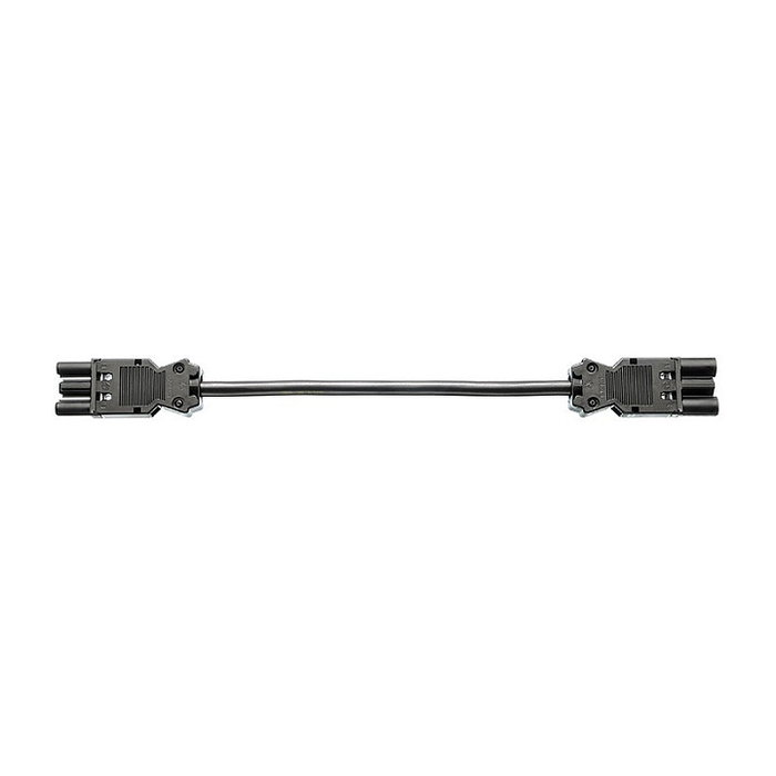 Bachmann GST18-3 Gerteverlngerung Stecker/Kupplung 0.5m Negro, H05VV-F 3G1.5, Referencia 375.0044 Bachmann GST18-3 Gerteverlngerung Stecker/Kupplung 0.5m Negro, H05VV-F 3G1.5, Referencia 375.0044