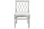 DKD Home Decor Silla de Ratán con Cojín Decapé Blanco