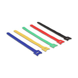 DeLOCK 18635 Bridas de Velcro de 200 x 12 mm, 10 piezas