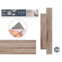 Giftdecor Set 24 Láminas Vinilo Parquet Gris Oscuro 914x152mm