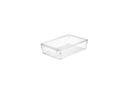 Hermia Set Organizador de Frigorífico Plástico Libre de BPA Transparente 20 x 32.5 x 7 cm 3 Piezas