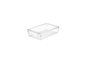 Hermia Set Organizador de Frigorífico Plástico Libre de BPA Transparente 20 x 32.5 x 7 cm 3 Piezas