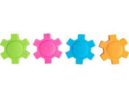 Liderpapel Goma de borrar forma de rueda colores surtidos