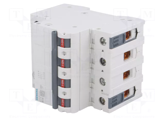 SIEMENS 5SL6610-6 Interruptor magnetotérmico 10A 3+N 400VAC 6kA