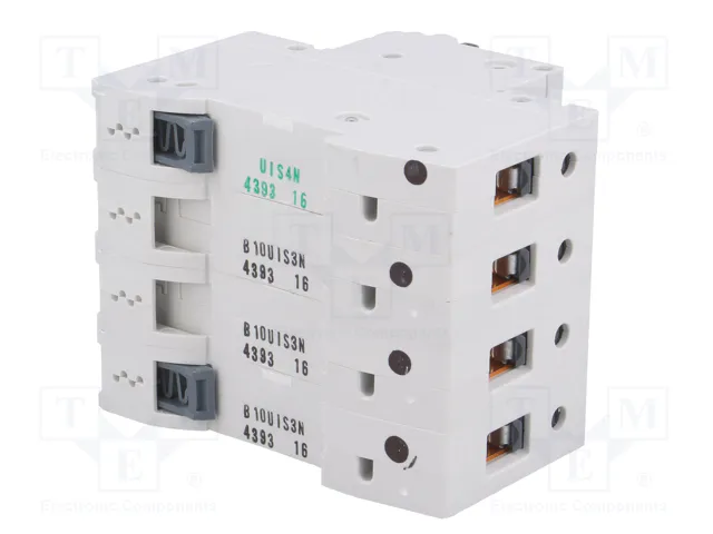 SIEMENS 5SL6610-6 Interruptor magnetotérmico 10A 3+N 400VAC 6kA