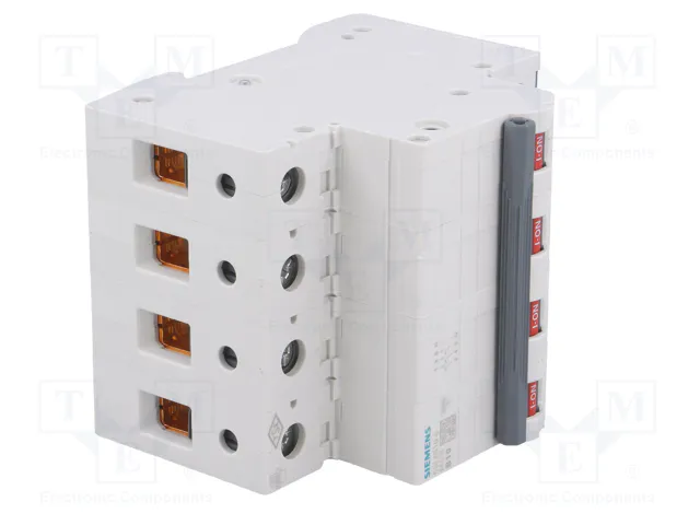 SIEMENS 5SL6610-6 Interruptor magnetotérmico 10A 3+N 400VAC 6kA