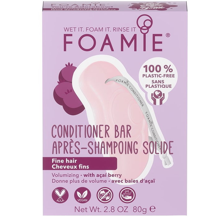 Foamie You're Adorabowl Barra de acondicionador para el cabello para el volumen 80 g