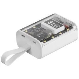 Mars Gaming Powerbank MPK-10K 10000mAh 22.5W Carga Rápida PD3.0 QC3.0 Blanca