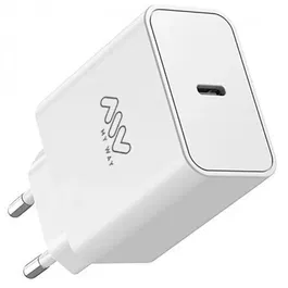 Myway MWACC0018 Cargador de Pared 1xUSB Tipo-C 45W Blanco