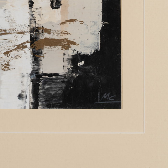 Cuadro Pintura Abstracto 4/M 44 X 50 cm (Set de 4)