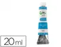 Liderpapel Pintura al Óleo Tubo de Aluminio 20 ml Azul Cian