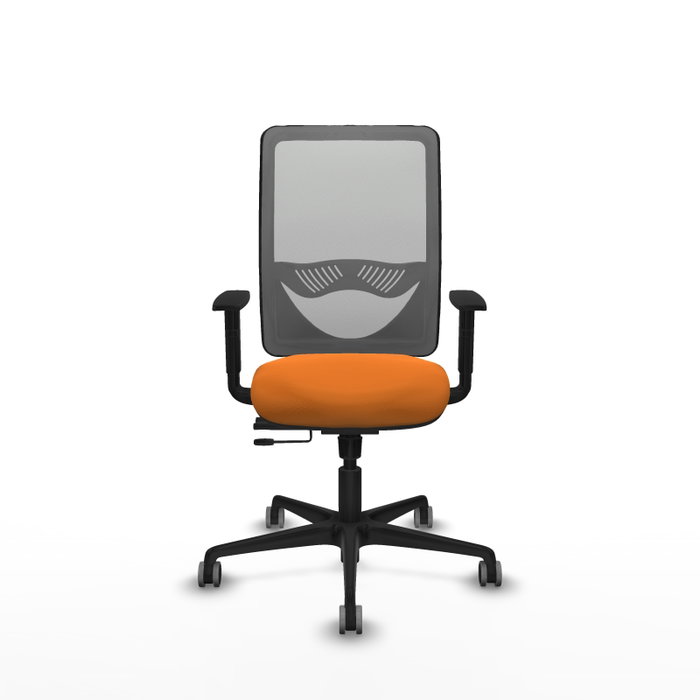 PIQUERAS Y CRESPO Silla de oficina Zulema Sincro/Traslack Naranja y Gris PIQUERAS Y CRESPO Silla de oficina Zulema Sincro/Traslack Naranja y Gris