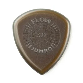 Dunlop Púas Flow Jumbo Grip 3,0 mm (Pack de 12)