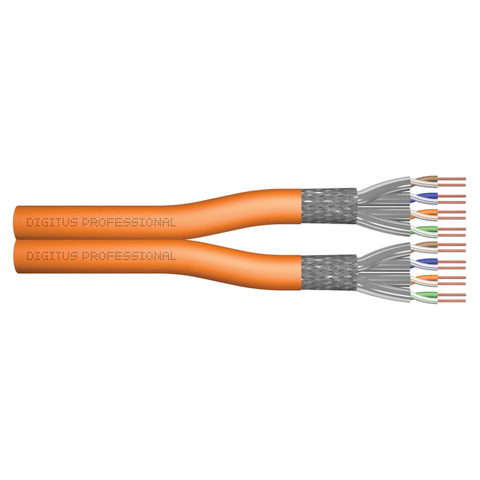 Digitus Cable de datos CAT 7 S/FTP de 500 m Naranja Digitus Cable de datos CAT 7 S/FTP de 500 m Naranja