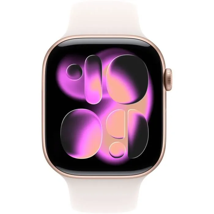 Apple Watch S11 Aluminium Cellular 46mm Rosegold (Sportarmband blassrosa) S/M Reloj Inteligente