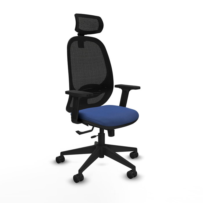 PIQUERAS Y CRESPO Silla de oficina Cilanco con mecanismo Sincro/Traslack, Azul marino y Negro PIQUERAS Y CRESPO Silla de oficina Cilanco con mecanismo Sincro/Traslack, Azul marino y Negro