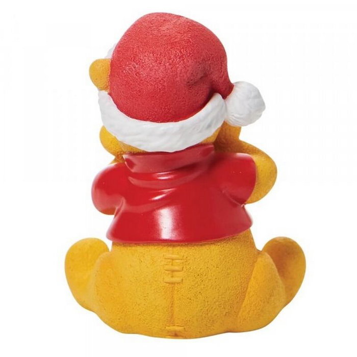 Enesco Figura Disney Winnie The Pooh Navidad - Resina de Piedra, 6 cm, Hecho a Mano