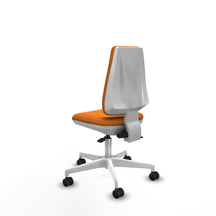 PIQUERAS Y CRESPO Silla de oficina Elche Naranja con mecanismo Asincro PIQUERAS Y CRESPO Silla de oficina Elche Naranja con mecanismo Asincro