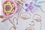 DKD Home Decor Cojines Surtidos Multicolor con Diseño Abstracto