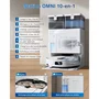 ECOVACS T30C Omni GEN2 Robot aspirador y fregador 25000 Pa Fregado agua caliente 75°C OZMO Turbo 2.0