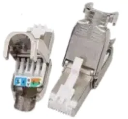 Phasak Conector RJ45 Cat. 6a UTP Toolless