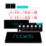 Nooves Láminas de Uñas de Gel michelle premium glam #art design 20 u
