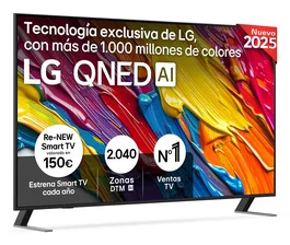 LG QNED AI 65QNED84A6C 165,1 cm (65 pulgadas) 4K Ultra HD Smart TV WiFi Negro