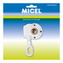 Micel Toldo Enrollador TLD05 92549 1:7 Zamak Blanco para Toldo Recto 77x35x135mm