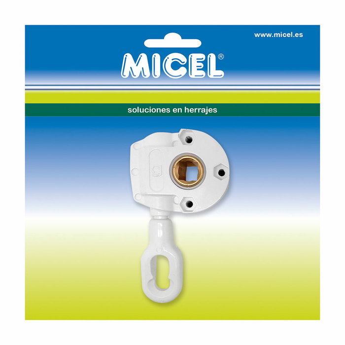 Micel Máquina enrollar toldo TLD05 para toldo recto blanco