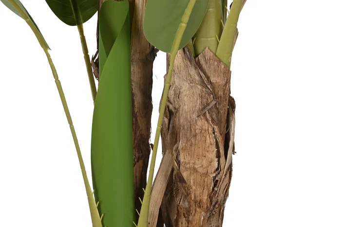 DKD Home Decor Planta Bananero Verde y Marrón 90x90x290 cm DKD Home Decor Planta Bananero Verde y Marrón 90x90x290 cm