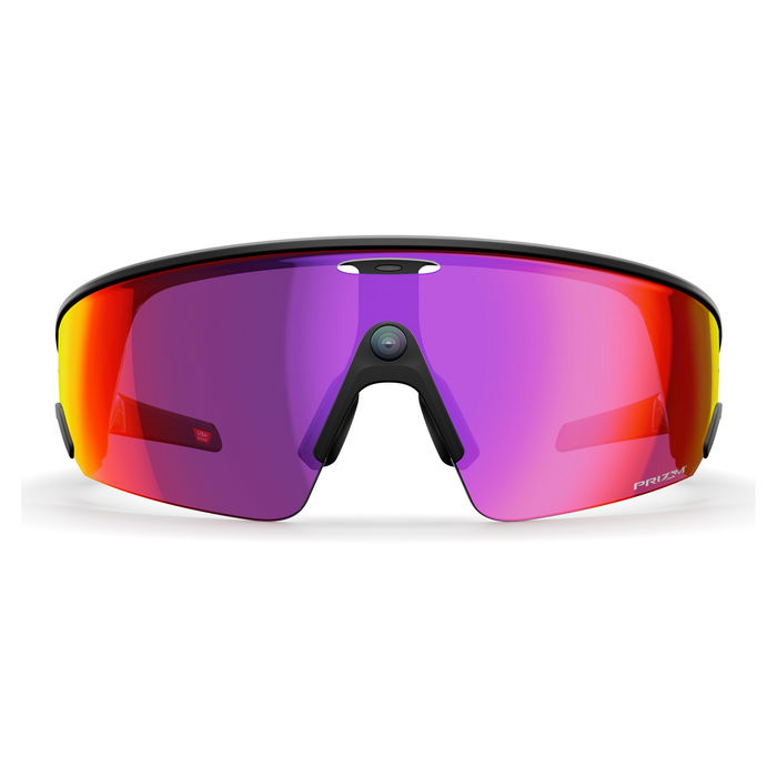 Oakley Meta Vanguard Gafas de Sol Inteligentes, Negro, Lente Prizm Road AI, 32GB, Cámara 12MP, Android e iOS, SK-1001206-01
