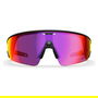 Oakley Meta Vanguard Gafas de Sol Inteligentes, Negro, Lente Prizm Road AI, 32GB, Cámara 12MP, Android e iOS, SK-1001206-01