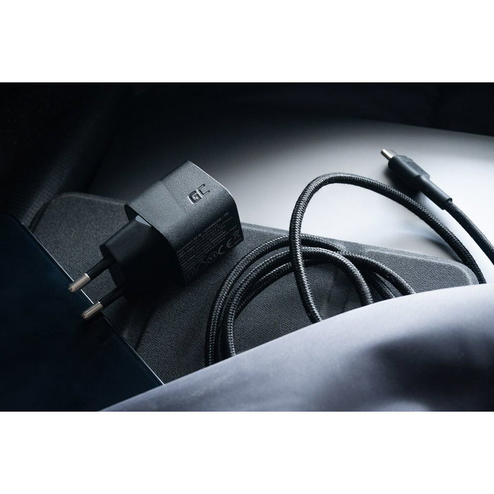 Green Cell Cargador USB-C Power Delivery 33W Negro CHARGC06