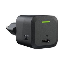 Green Cell Cargador de Red USB-C 33W GaN Negro