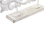 DKD Home Decor Decoración MDF y Metal Desgastado Blanco